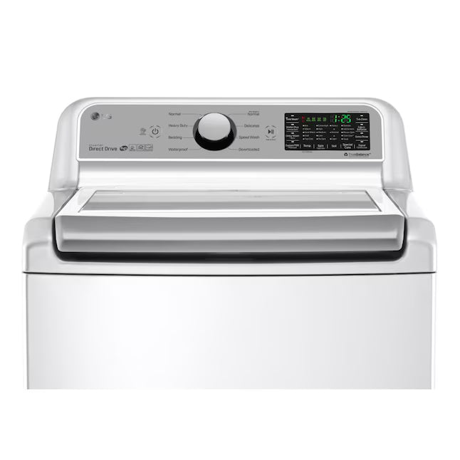 LG 5.0 cu. ft. Smart Top Load Washer with Wi-Fi Enabled in White, ENERGY STAR WT7200CW - Certified Refurbished