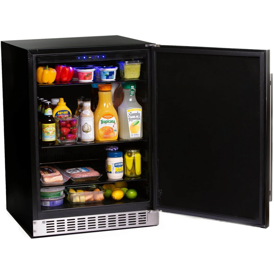 Azure 2.0 24-Inch 5.6 Cu. Ft. Compact Refrigerator in Stainless Steel A224R-S - Scratch & Dent (Minor)