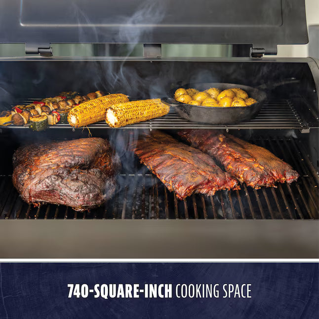 Pit Boss 700 DX Series 740-Sq. in Black Pellet Grill 22321478 - PB700DX - Certified Refurbished