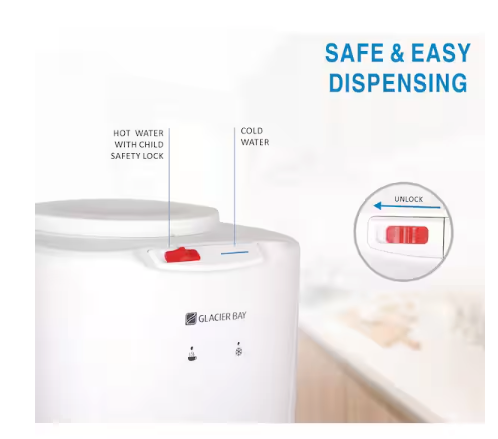 Pictures of Glacier Bay White Top Load Water Dispenser 25SA137 - 1005 743 157 - Open Box - Neu Appliance Outlet - Discount Appliance Outlet in Austin, Tx