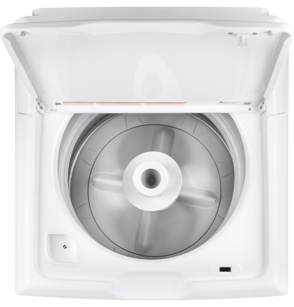 Pictures of GE Top Load 4.0 Cu. Ft. Capacity Washer with Stainless Steel Wash Basket GTW325ASWWW - New in Box and GE 7.4-cu ft Vented Electric Dryer in White 16256 - GTD72EBSNWS - Certified Refurbished - Neu Appliance Outlet - Discount Appliance Outlet in Austin, Tx
