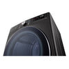 Pictures of LG TurboSteam 7.4-cu ft Stackable Vented Gas Dryer with Steam Cycle in Black Steel 31135SD242 - DLGX4201B - Scratch & Dent (Minor) - Neu Appliance Outlet - Discount Appliance Outlet in Austin, Tx