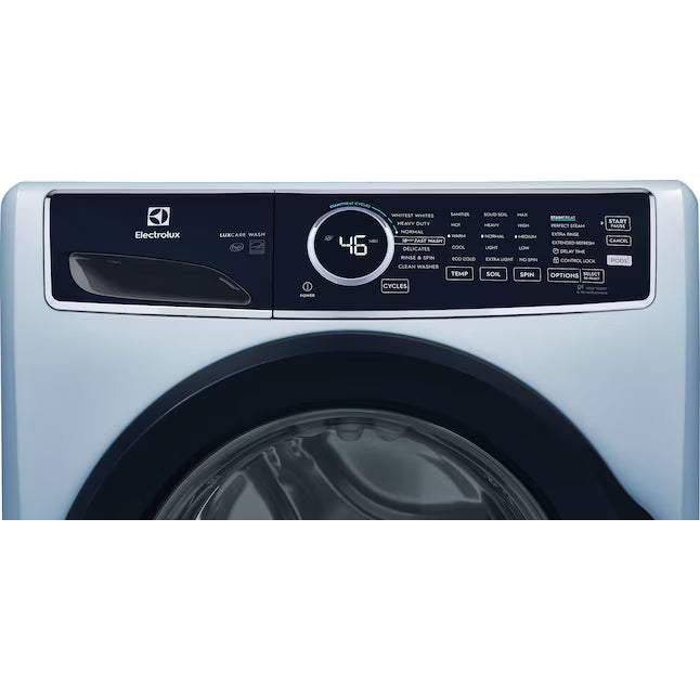 Electrolux 27 in. 4.5 cu.ft. HE Front Load ENERGY STAR Washer with LuxCare Wash System 22137380 - ELFW7437AG - Scratch & Dent (Minor)