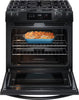 Pictures of Frigidaire Gas Range with Steam Clean in Black 20531SD509 - FCFG3062AB - Scratch & Dent (Minor) - Neu Appliance Outlet - Discount Appliance Outlet in Austin, Tx