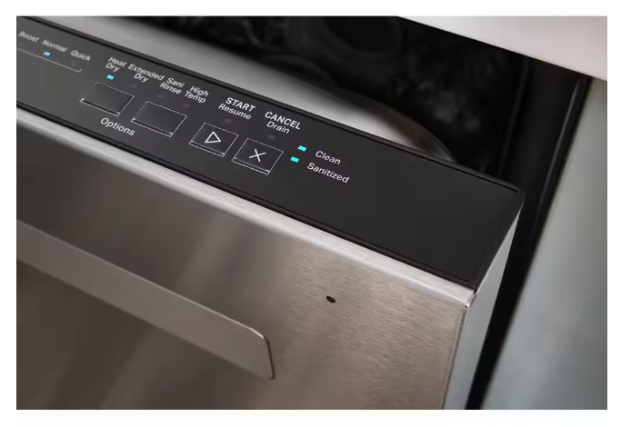 Pictures of Whirlpool Built-In Tall Tub Dishwasher in Monochromatic Stainless Steel with Extended Soak Cycle - 18SD022 - WDT531HAPM - Scratch & Dent (Minor) - Neu Appliance Outlet - Discount Appliance Outlet in Austin, Tx