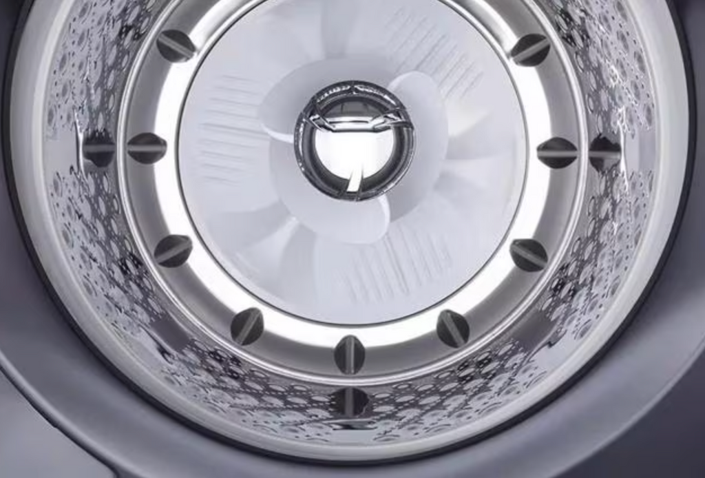Pictures of LG 5.3 cu. ft. Capacity Top Load Washer with 4-Way® Agitator and EasyUnload™ WT8405CB - Open Box and LG 7.3 cu. ft. Capacity Smart Rear Control Electric Dryer with AI Sensing, EasyLoad™ Door DLE8400BE - Open Box - Neu Appliance Outlet - Discount Appliance Outlet in Austin, Tx