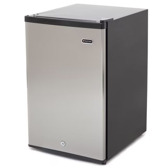 Whynter 3.0-cu ft Upright Freezer in Stainless Steel, ENERGY STAR Certified CUF-301SS - Scratch & Dent (Minor)