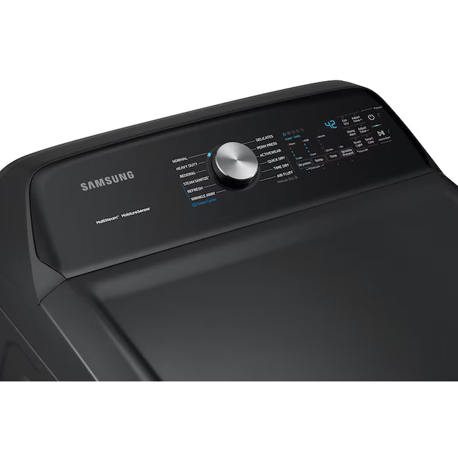Samsung 7.4 cu ft Gas Dryer with Steam Sanitize Option DVG50R5400V - Certified Refurbished