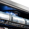Pictures of NewAir 18.80-in W 126 -Can Capacity Black Freestanding Indoor Beverage Refrigerator with Glass Door 251311SD925 - AB-1200B - Open Box - Neu Appliance Outlet - Discount Appliance Outlet in Austin, Tx