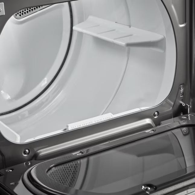 Maytag 5.2 cu. ft. Pet Pro Top Load Washer in Midnight Steel with Agitator, Extra Power and Sanitize Cycle with Oxi MTW7205RF - Open Box and Maytag 7.4 cu. ft. Smart Top Load Electric Dryer with Extra Power 16271 - MED6230HC - New in Box
