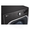 Pictures of LG Black Steel 9.0 cu. ft. Mega Capacity Smart wi-fi Enabled Front Load Electric Dryer with TurboSteam™ and Built-In Intelligence 6SD84 - DLEX8900B - Open Box - Neu Appliance Outlet - Discount Appliance Outlet in Austin, Tx