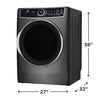 Electrolux Titanium Front Load 600 Series 4.5 Cu. Ft. Washer with Smartboost ELFW7637AT - Scratch & Dent (Minor) and Electrolux 8 cu. ft. vented Front Load Stackable 600 Series Electric Dryer with LuxCare Dry 16098 - ELFE7637AT - Scratch & Dent (Moderate)