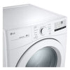 LG TurboWash 4.3 Cu. Ft. 12-Cycle High-Efficiency Steam Front-Loading Washer WM3570HWA - Scratch & Dent (Moderate) and LG 7.4 cu. ft. ENERGY STAR Electric Vented Dryer with Sensor Dry and SmartThinQ Technology 15036 - DLE3400W - Scratch & Dent (Minor)