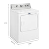Pictures of Maytag Large Capacity Top Load Dryer with Wrinkle Control – 7.0 cu. ft. 05CR61 - MEDC465HW - Certified Refurbished - Neu Appliance Outlet - Discount Appliance Outlet in Austin, Tx