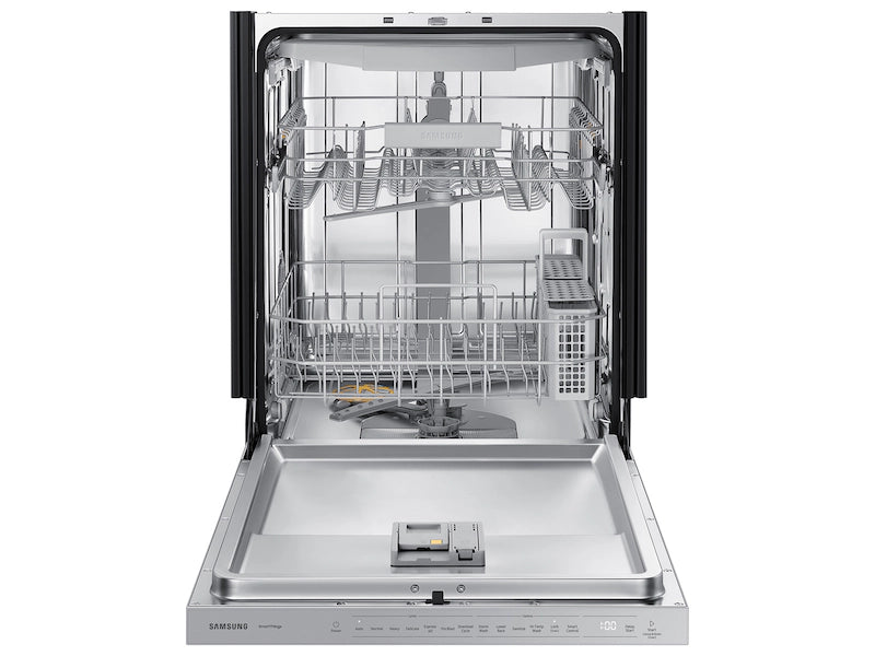 Pictures of Samsung Bespoke 24-in Top Control Built-in Dishwasher (White Glass) With Third Rack, AutoRelease Door, 46-Decibel 25SD085 - DW80CB545012 - Scratch & Dent (Minor) - Neu Appliance Outlet - Discount Appliance Outlet in Austin, Tx