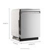 Pictures of KitchenAid 24-in Front Control Built-in Dishwasher with Third Rack, ProWash, ProDry Max , 44-Decibel 30131SD49 - KDFS424S - Scratch & Dent (Minor) - Neu Appliance Outlet - Discount Appliance Outlet in Austin, Tx