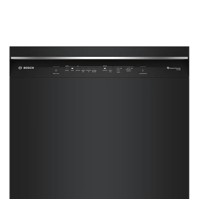 Bosch Black 300 Series Dishwasher with 3rd Rack and Wi-Fi Enabled Home Connect 251315SD1140 - SHE53C86N - Scratch & Dent (Moderate)
