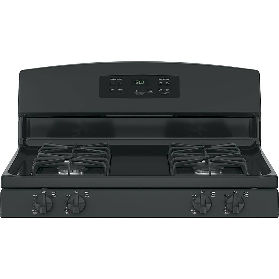 Pictures of GE® 30" Free-Standing Gas Range in Black GE9881 - JGBS60DEKBB - New In Box - Neu Appliance Outlet - Discount Appliance Outlet in Austin, Tx