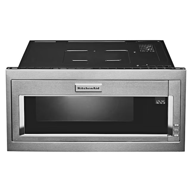 KitchenAid 1.1-cu ft 1000 -Watt 29.75-in Built-In Microwave in Stainless Steel 25133SD482 - KMBT5011KSS - New in Box