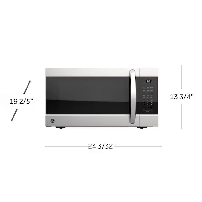 GE® 2.2 Cu. Ft. Capacity Countertop Microwave Oven in Stainless Steel 251316SD1170 - GCSH22U1WSS - Open Box