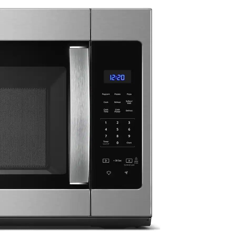 Whirlpool Hood Combination 1.7 Cu. Ft. Microwave with Electronic Touch Controls and Dishwasher Safe Turntable Plate 5SD279 - WMH31017HS - Scratch & Dent (Minor)