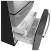 Pictures of GE Profile 28.7 cu. ft. 4-Door French Door Refrigerator in Stainless Steel with Dual-Dispense Autofill Pitcher 22136SD342 - PGE29BYTFS - Scratch & Dent (Moderate) - Neu Appliance Outlet - Discount Appliance Outlet in Austin, Tx