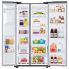 Pictures of Samsung 26.7 cu. ft. Standard Depth Smart Side by Side Refrigerator in Stainless Steel with Family Hub 310104CR12822 - RS27T5561SR - Scratch & Dent (Minor) - Neu Appliance Outlet - Discount Appliance Outlet in Austin, Tx