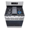 Pictures of LG 6.3 cu. ft. Smart Wi-Fi Enabled Probake Convection® Gas Range with Air Fry & EasyClean® 21SD031 - LRGN6323Y - Open Box - Neu Appliance Outlet - Discount Appliance Outlet in Austin, Tx