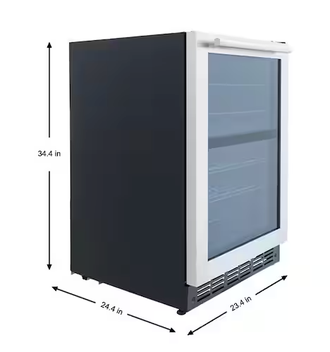 Magic Chef 44 Bottle Dual Zone Wine Cooler in Stainless Steel 25139SD822 - HMWC44DZ - Scratch & Dent (Minor)