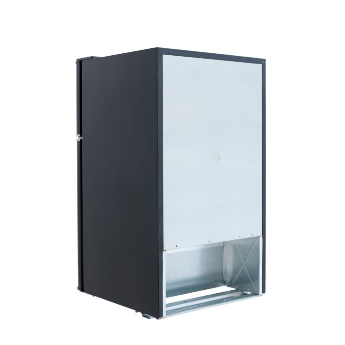 Magic Chef Retro 3.2 Cu. Ft. 2 Door Mini Fridge in Black 25135SD678 - HMCR320BE - Open Box