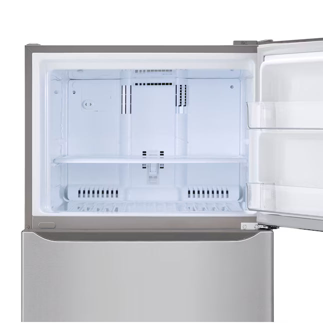 LG 20 cu. ft. 30 Inch Wide Top Freezer Refrigerator in Stainless Steel 21SD008 - LTCS20020S - Scratch & Dent (Minor)