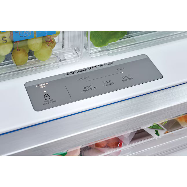 Frigidaire Gallery 28 Cu. Ft. Standard-Depth French Door Refrigerator in Stainless Steel 20232SD616 - GRFS2853AF - Scratch & Dent (Minor)