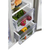 Hamilton Beach 15.6-cu ft Counter-Depth 32-in Wide Side-by-Side Refrigerator in Stainless Steel 25SD038 - HZ8551 - Scratch & Dent (Moderate)