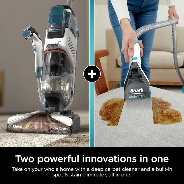 Shark CarpetXpert with Stainstriker Made for Pet Hair Carpet Cleaner with Rotating Brush 25SA229 - EX201 - Open Box
