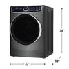 Pictures of Electrolux Titanium Front Load 600 Series 4.5 Cu. Ft. Washer with Smartboost ELFW7637AT - Scratch & Dent (Minor) and Electrolux 8 cu. ft. vented Front Load Stackable 600 Series Electric Dryer in Titanium with LuxCare Dry 16245 - ELFE7637AT - Open Box - Neu Appliance Outlet - Discount Appliance Outlet in Austin, Tx