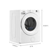 Pictures of Whirlpool White Front Load Energy Star 4.5 Cu. Ft. Washer with Tumble Fresh Option and Sanitize Cycle with Oxi 251318SD1341 - WFW4720RW - Scratch and Dent (Moderate) - Neu Appliance Outlet - Discount Appliance Outlet in Austin, Tx