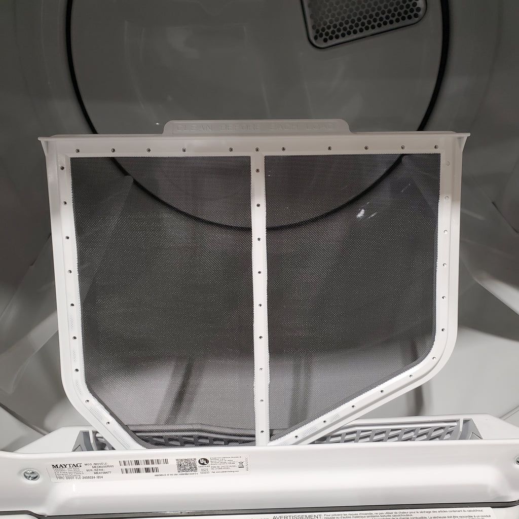 Pictures of Maytag 7.4 Cu. Ft. Top Load Electric Dryer with Extra Power and Advanced Moisture Sensing 6SD082 - MED6205RW - Open Box - Neu Appliance Outlet - Discount Appliance Outlet in Austin, Tx