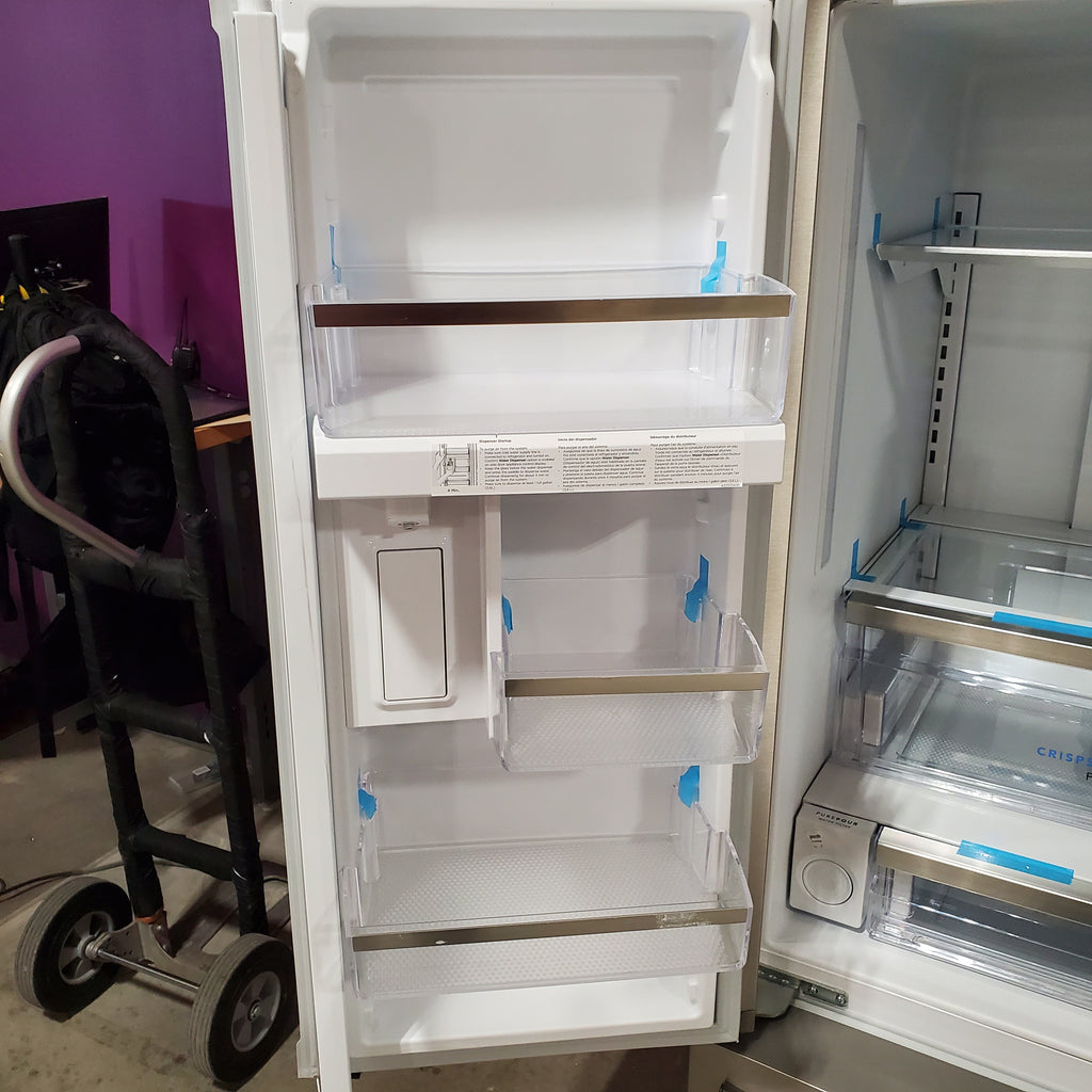 Pictures of Frigidaire Gallery 23 Cu. Ft. Counter-Depth French Door Refrigerator 3SD1017 - GRFG2353AF - Scratch & Dent (Moderate) - Neu Appliance Outlet - Discount Appliance Outlet in Austin, Tx