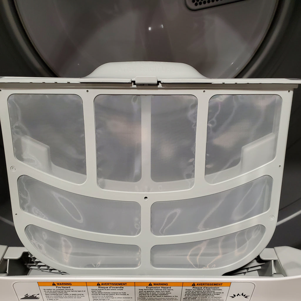 Pictures of LG 7.3 cu. ft. Ultra Large Capacity Rear Control Electric Dryer with AI Sensing and ThinQ® Smart Features 6SD56 - DLE8200W - Open Box - Neu Appliance Outlet - Discount Appliance Outlet in Austin, Tx