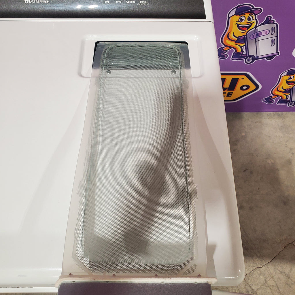 Whirlpool® 7.0 Cu. Ft. Electric Dryer with Moisture Sensor and Steam Refresh Cycle 5SD254 - WED6150PW - Scratch & Dent (Minor)