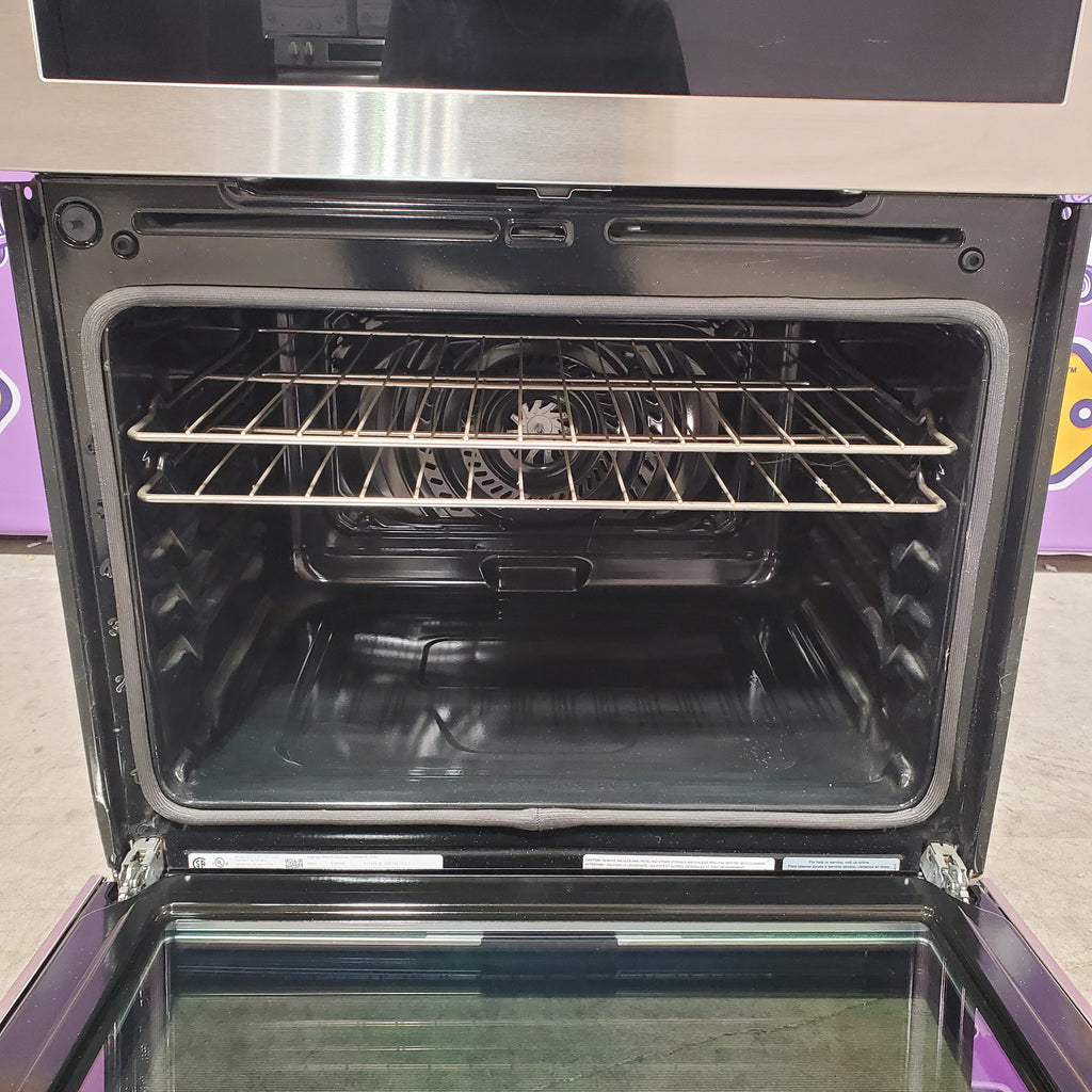 Pictures of Frigidaire Electric 30 Inch Wall Oven with Convection Bake, Self Clean, and Keep Warm Setting 17SD90 - FCWD3027AS - Scratch & Dent (Moderate) - Neu Appliance Outlet - Discount Appliance Outlet in Austin, Tx