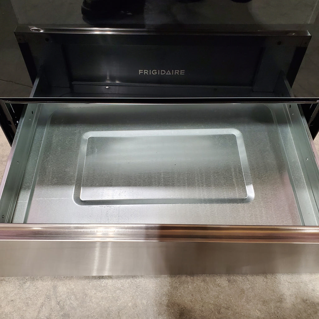 Frigidaire Slide-in Gas Stainless Steel Range with Steam Clean with Five Burner Cooktop and Even Baking Technology 3SD876 - Open Box