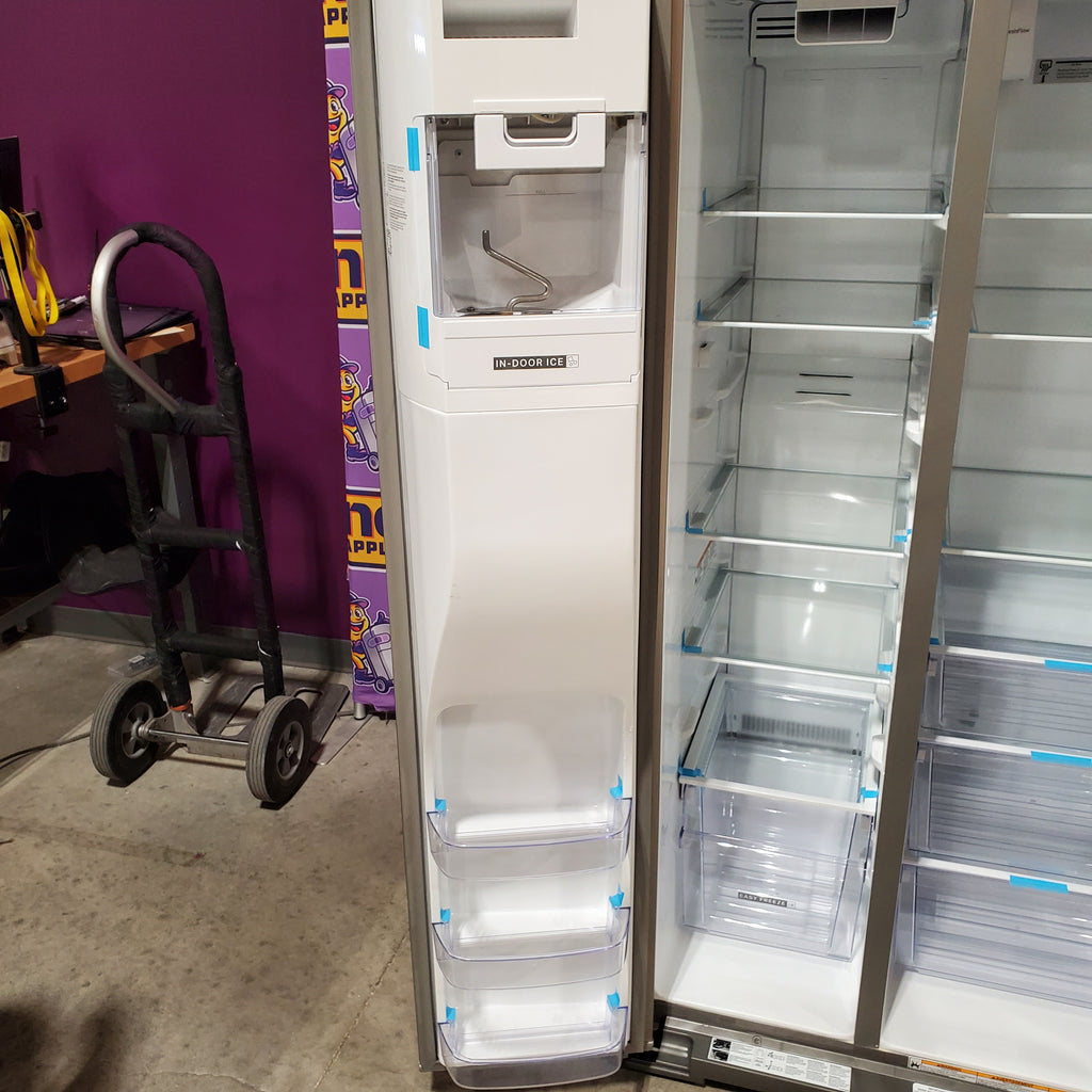 Pictures of Whirlpool Standard Depth Side-by-Side Refrigerator with TruCool™ System 22SD020 - WRSF5536RZ - Scratch & Dent (Minor) - Neu Appliance Outlet - Discount Appliance Outlet in Austin, Tx