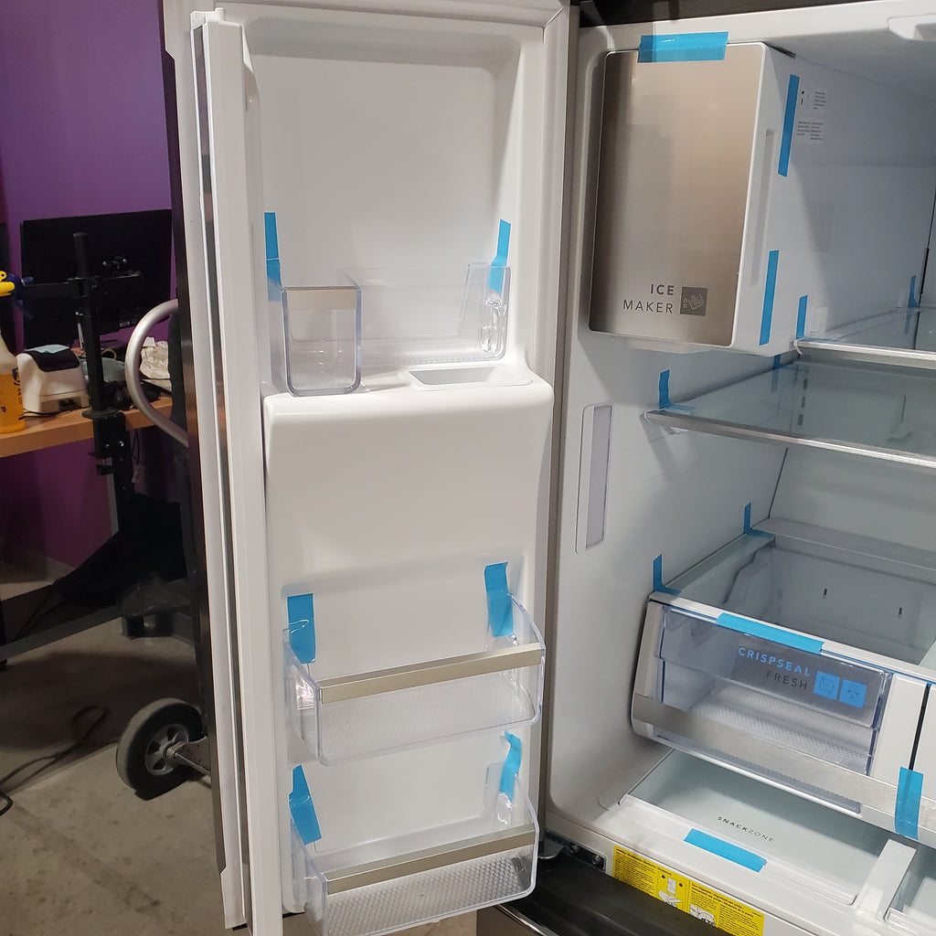 Frigidaire Gallery 26 Cu. Ft. Standard-Depth 4-Door French Door Refrigerator in Fingerprint Resistant Stainless Steel 3SD999 - GRMS2773AF - Scratch & Dent (Minor)