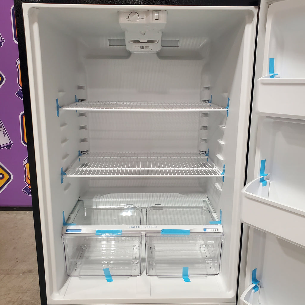 Frigidaire Garage Ready Top Freezer 18 Cu. Ft. Refrigerator with EvenTemp Cooling System 5SD268 - FFTR1814WB - Scratch & Dent (Minor)