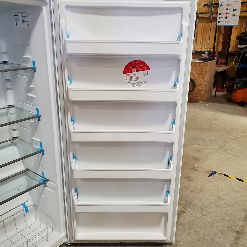 Frigidaire 20 Cu. Ft. Garage Ready Upright Freezer in White 3SD894 - FRUF2020AW - Scratch & Dent (Minor)