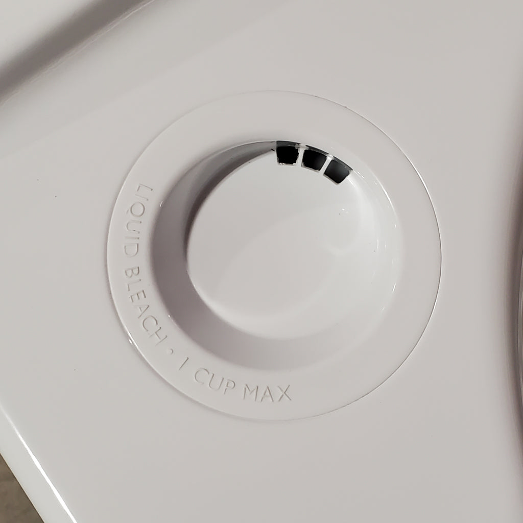 Whirlpool 4.6 Cu. Ft. Top Load Impeller Washer with Built-in Faucet WTW5020SW  - Scratch & Dent (Minor) and Whirlpool 7.0 cu. ft. Electric Dryer with Hamper Door 16091 - WED5010LW - Scratch & Dent (Minor)