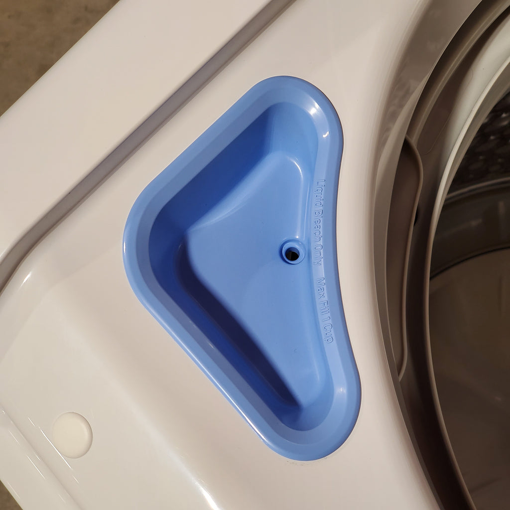 Pictures of LG 4.1 Cu Ft Agitator Top-Load Washer with 4 Way Agitator and TurboDrum Technology in White 25SD114 - WT6105CW - Scratch & Dent (Minor) - Neu Appliance Outlet - Discount Appliance Outlet in Austin, Tx