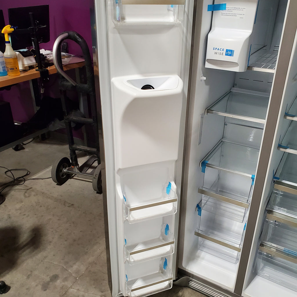 Frigidaire Gallery Smudge Proof Stainless Steel 26 Cu. Ft. Side by Side Refrigerator with Bright LED Lighting 24SD54 - GRSS2652AF - Scratch & Dent (Moderate)