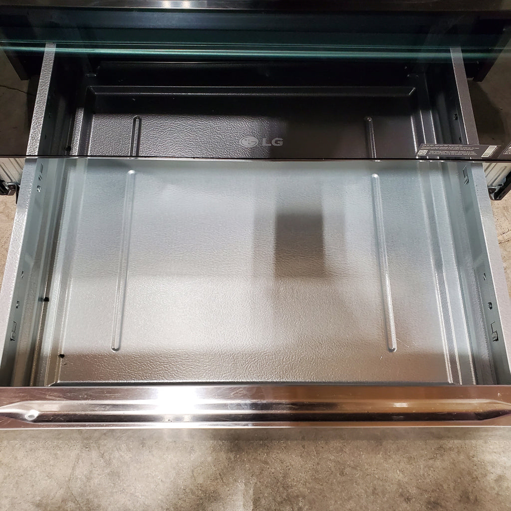 LG 6.3 cu. ft. Smart Wi-Fi Enabled ProBake Convection® InstaView® Electric Slide-In Range with Air Fry 3SD854 - LSEL6335FE - Scratch & Dent (Minor)